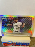 Roansy Contreras Pirates 2022 Topps Chrome Refractor Rookie #53