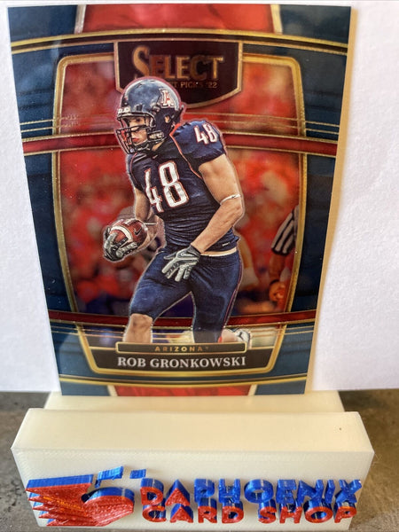 Rob Gronkowski 2022 Panini Select Draft Picks Blue #90