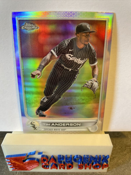 Tim Anderson White Sox 2022 Topps Chrome Refractor #197