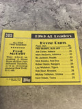 Fred McGriff Blue Jays 1990 Topps All Star #385