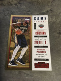 DeMarcus Cousins Pelicans 2017-18 Panini Contenders Game Ticket #70
