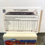 Matt Manning Tigers 2022 Topps Rookie #31