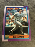 Greg Myers Blue Jays 1990 Topps #438