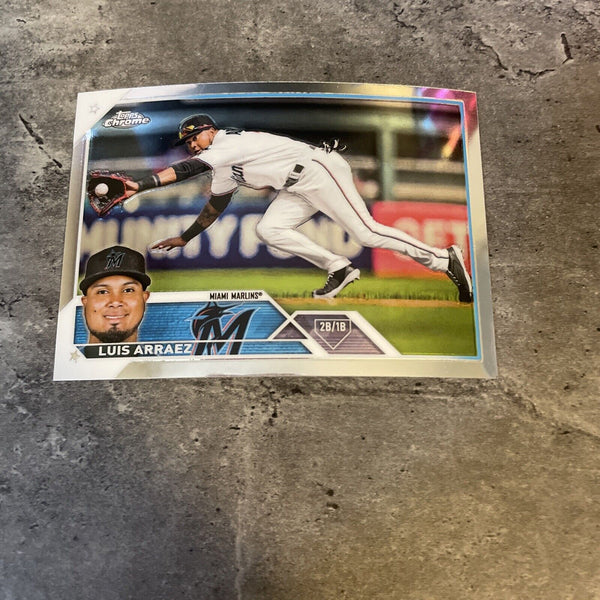 Luis Arraez Marlins 2023 Topps Chrome #47