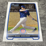 Paul Hoilman Cubs 2012 Bowman #BP9