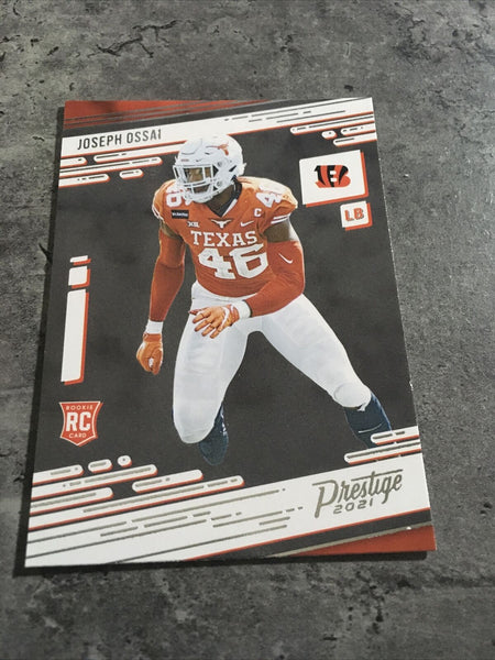 Joseph Ossai Bengals 2021 Panini Prestige Rookie #257 – DA PHOENIX