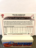 Rhys Hoskins Phillies 2022 Topps Chrome #8