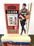 Carmelo Anthony Trail Blazers 2020-21 Panini Contenders #92