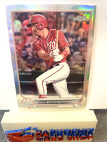 Ryan Zimmerman Nationals 2022 Topps Chrome Refractor #108