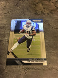 James White Patriots 2018 Prizm #72