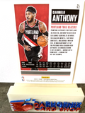 Carmelo Anthony Trail Blazers 2020-21 Panini Contenders #92