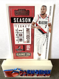 CJ McCollum Trail Blazers 2020-21 Panini Contenders #59