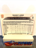 Sammy Long Giants 2022 Topps Chrome Rookie #59