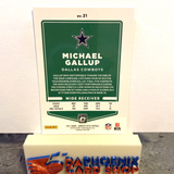 Michael Gallup Cowboys 2021 Panini Donruss Optic #21