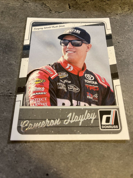 Cameron Hayley 2017 NASCAR Panini Donruss #86