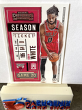 Coby White Bulls 2020-21 Panini Contenders #44