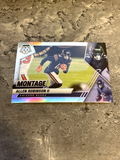 Allen Robinson II Bears 2021 Panini Mosaic Montage Silver Prizm #MON-24