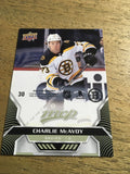 Charlie McAvoy Bruins 2020-2021 Upper Deck MVP Puzzle Back #30