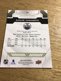 Kailer Yamamoto Oilers 2020-2021 Upper Deck MVP #81