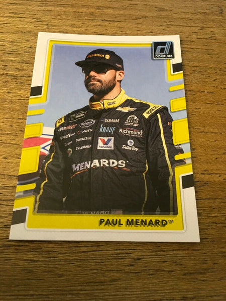 Paul Menard 2018 NASCAR Donruss #58