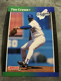 Tim Crews Dodgers 1989 Donruss #486