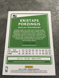 Kristaps Porzingis Mavericks 2020-2021 Donruss # 8