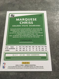 Marquese Chriss Warriors 2020-2021 Donruss #142