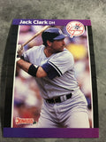 Jack Clark Yankees 1989 Donruss #311