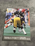 Thomas Everett Steelers 1991 Fleer Ultra #111