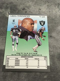 Greg Townsend Raiders 1991 Fleer Ultra #85