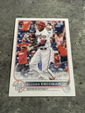 Alcides Escobar Nationals 2022 Topps #116