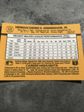 Herm Winningham Reds 1989 Donruss #435