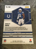 Kwity Paye  Colts 2021 Panini Mosaic Rookie NFL Debut #260