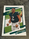Jalen Hurts   Eagles 2021 Panini Donruss 108B