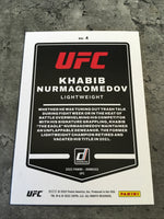 Khabib Nurmagomedov  UFC 2022 Panini Donruss #4