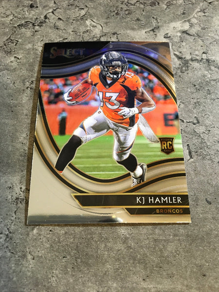 KJ Hamler  Broncos 2020 Panini Select Rookie #367