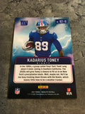 Kadarius Toney Giants 2021 Panini Absolute  By Storm Rookie #BST-10