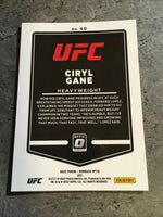 Ciryl Gane  UFC 2022 Panini Donruss Optic #40