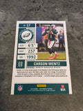Carson Wentz  Eagles 2019 Panini Contenders #57