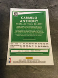 Carmelo Anthony Trail Blazers 2020-21 Panini Donruss Optic Fast Break Holo Prizm#25