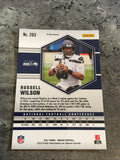 Russell Wilson  Seahawks 2021 Panini Mosaic NFC Camo Pink Prizm #203