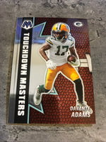 Davante Adams  Packers 2021 Panini Mosaic Touchdown Masters#TM-2