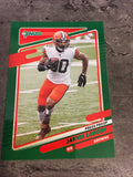 Jarvis Landry  Browns 2021 Panini Donruss Press Proof Green #201
