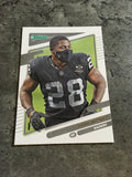 Josh Jacobs  Raiders 2021 Panini Donruss #85B