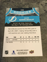 Alex Barre-Boulet   Lightning 2021-22 Upper Deck MVP Rookie #246