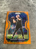 Anthony Gordon  Seahawks 2020 Panini Prizm Orange Ice Prizm Rookie #391