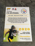 Chase Claypool  Steelers 2020 Panini Chronicles Rookie #79
