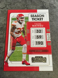 Tyrann Mathieu   Chiefs 2021 Panini Contenders #50