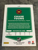 Chase Young  Washington Football Team 2021 Panini Donruss #9B