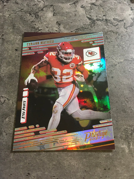 Tyrann Mathieu Chiefs 2021 Prestige Xtra Points Astral #94